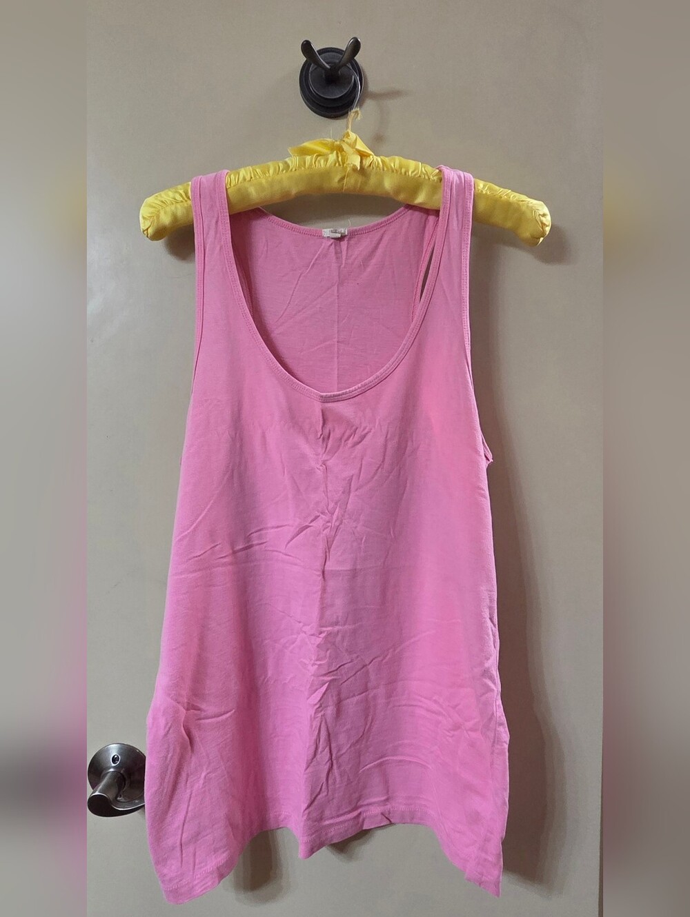 J. Crew Pink Scoop Neck Tank Top